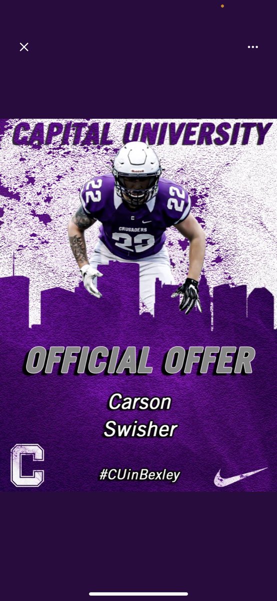 c_swishhh16's tweet image. After a great talk with Coach Wallace, I am BLESSED to say I have received an offer from Capital University! @CoachWallaceFB @CJEAGLESFB @mizarkus4CJ