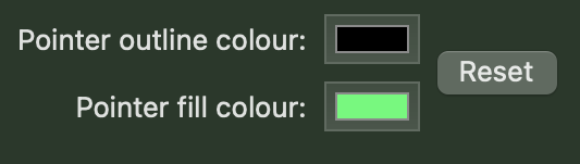 Finally, #macOS  #Monterey has the ability to change the pointer colour.  I've been waiting for that feature for 20 years!