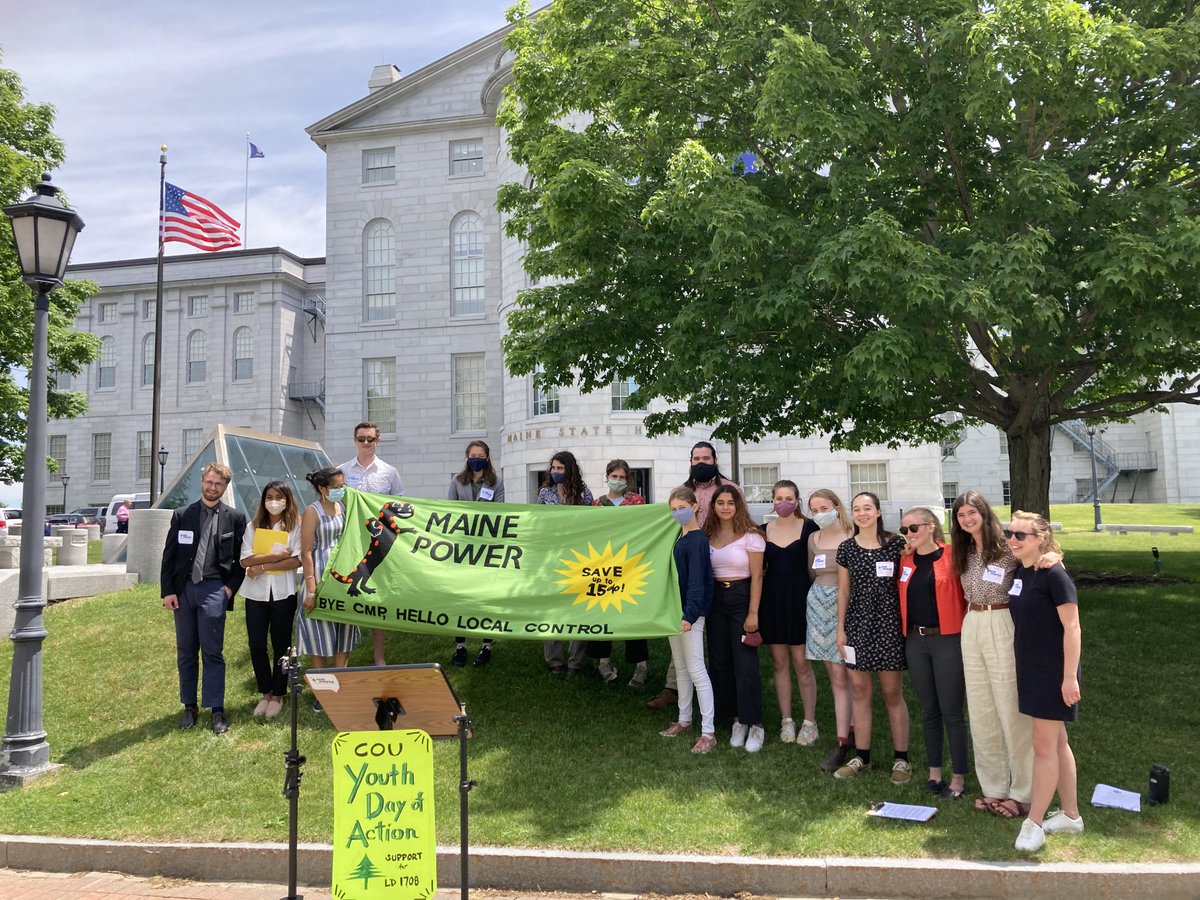 MYCJ_coalition's tweet image. More photos from the COU Youth Day of Action. Check out our press release here to learn more! @OurPowerMaine @meclimateaction  meyouth4climatejus.wixsite.com/mycj/post/for-…

#mepolitics #ld1708 #replacecmp