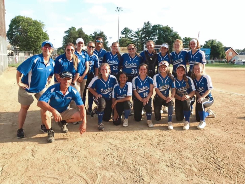 What a run in Playoffs with my Exeter Eagles. Happy to have contributed with a 0.667 BA and OBP of 0.696! Love you girls!