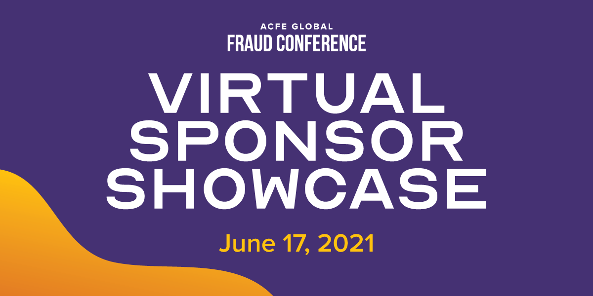 Connect with leading anti-fraud service and solution providers like <a href="/GrantThornton/">Grant Thornton</a>, @isightsoftware, <a href="/SASsoftware/">SAS Software</a> and <a href="/thomsonreuters/">Thomson Reuters</a> at the upcoming FREE Virtual Sponsor Showcase! bit.ly/3xaeQrS