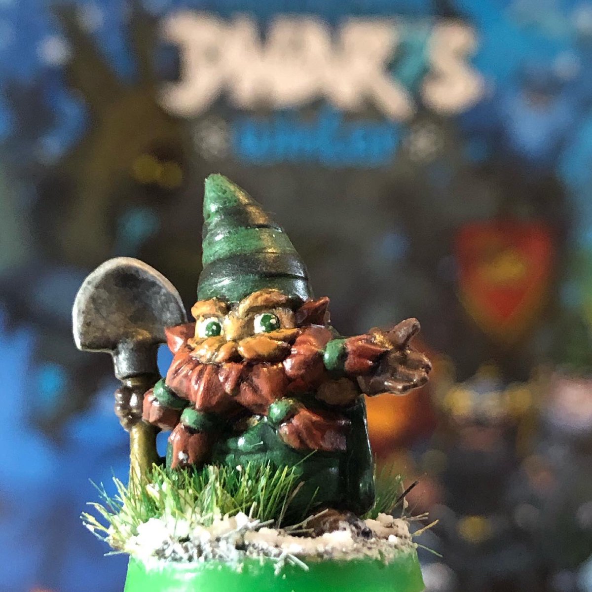 chuckrohrig's tweet photo. In support of the Dwar7s Winter &amp; the Lost Tribes Kickstarter, re-sharing my painted minis from the base game - 11 days left! https://t.co/Xmvb4uEDIz @Vesuvius_Media https://t.co/vbbjejRAAS