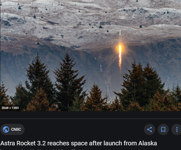 Z1money's tweet photo. #Astra, ticker $HOL, on July 1st ticker will change to $ASTR. Smaller rockets than SpaceX, and plan on doing frequent launches to lower orbit. Contracts to launch satellites, weather sensors, and military defense items. Pretty cool stuff. I'm liking it. #stocks https://t.co/dFslVE8ue1
