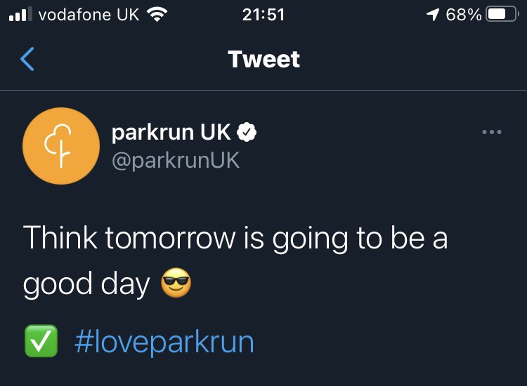 Homewood parkrun (@homewoodparkrun) on Twitter photo 