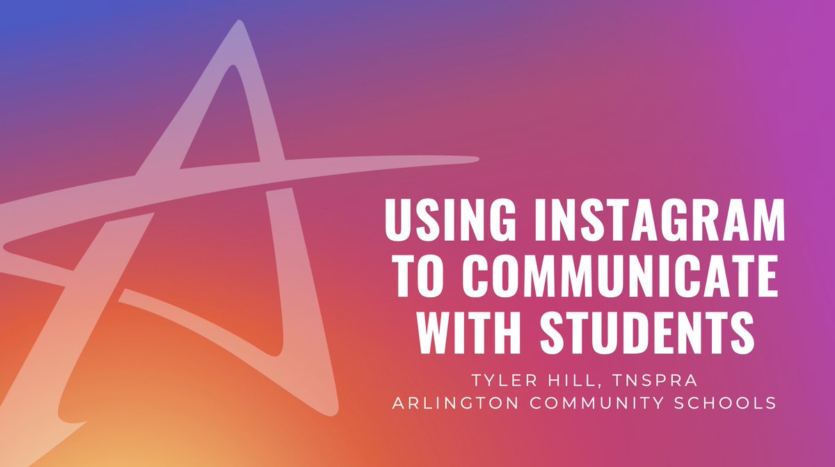 THillMedia's tweet photo. I had a blast presenting to @AZSchoolPR at it’s #ForwardThinking summer conference! We talked about using #instagram to communicate with students. Four simple goals made this a reality in my district. #schoolpr professional development is the BEST! #ASPRA21 https://t.co/SDiSrL40q4