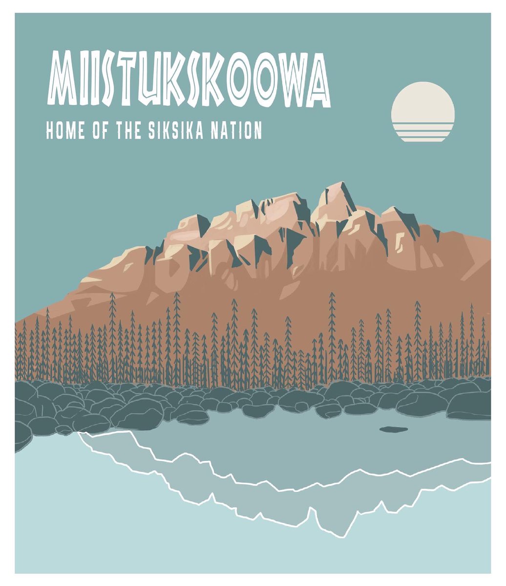 Iconic Banff post cards reimagined with their rightful Indigenous names