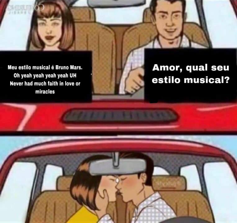 Bruno Mars é o meu estilo musical