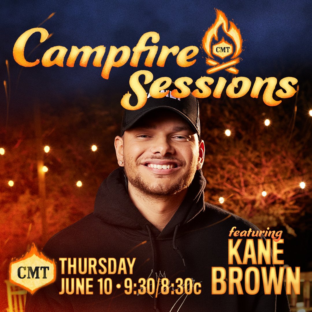 kanebrown's tweet image. Tonight on @CMT - tune in for the premiere of  #CMTCampfireSessions with me &amp;amp; @RestlessRoad 🔥