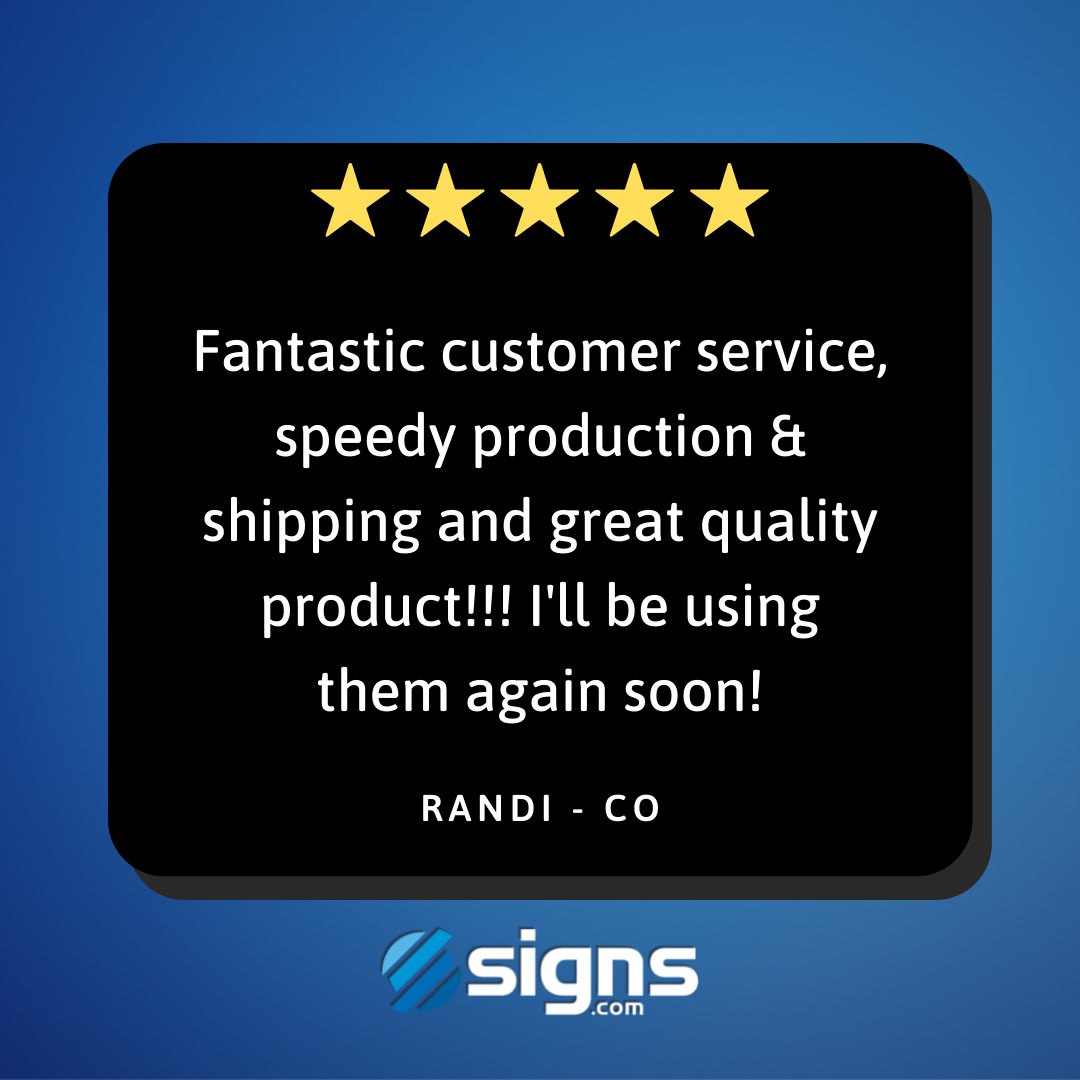 Signs.com tweet media