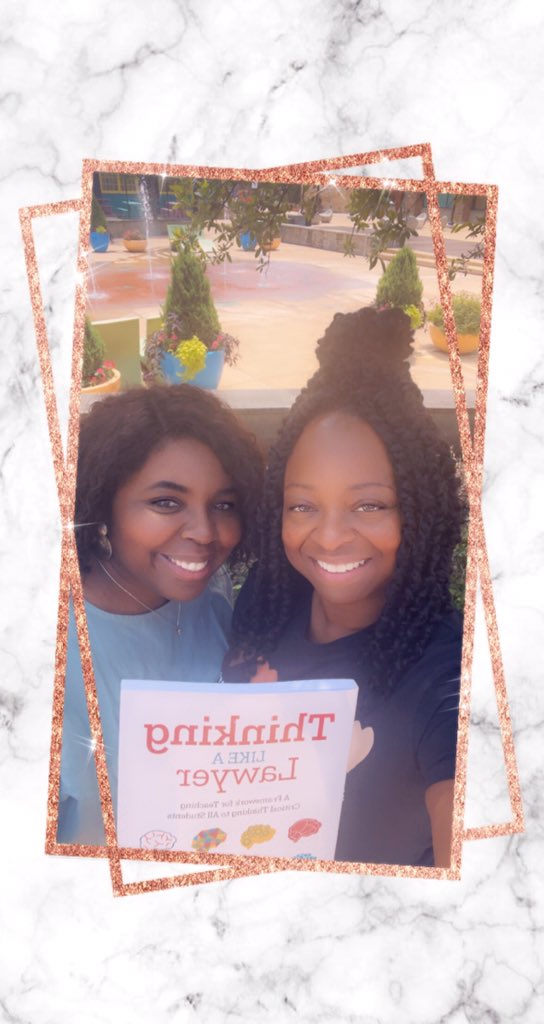 ATeachMoore's tweet image. Thanks @ColinESeale @thinkLawUS for providing 100+ @DentonISD educators with research, resources, and real talk during our #ThinkingLikeALawyer workshop! Reflected during 4 hr lunch w/@DarthardTeila. #AlwaysLearningMoore             #criticalthinking #inspired #productivestruggle