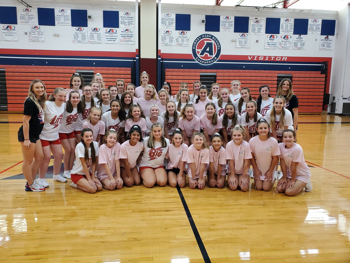 AHS_Cheer1's tweet photo. We're reaching for the ⭐s after a stunting clinic with @officialTXELITE.  Thank you for an amazing day ladies.  #reachforthestars #bettertogether https://t.co/YNqHI3ksgB