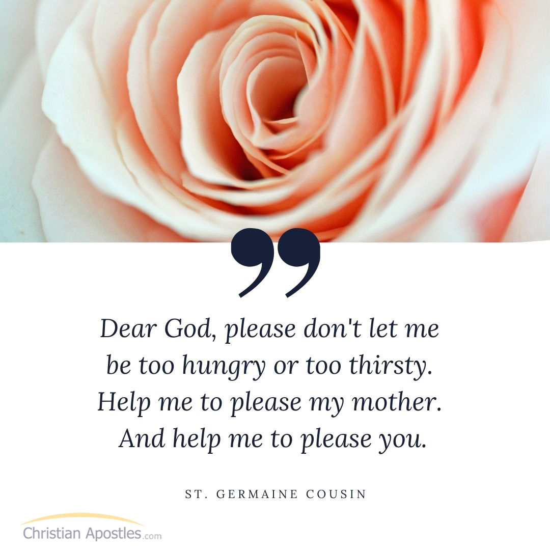 St. Germaine Cousin lived only 22 years, however her time on Earth was spent in the utmost devotion to our Lord. Today, we celebrate the shepherdesses who still influences our world today. Many miracles occurred during and after her death. Learn more here:
christianapostles.com/st-germaine-co…