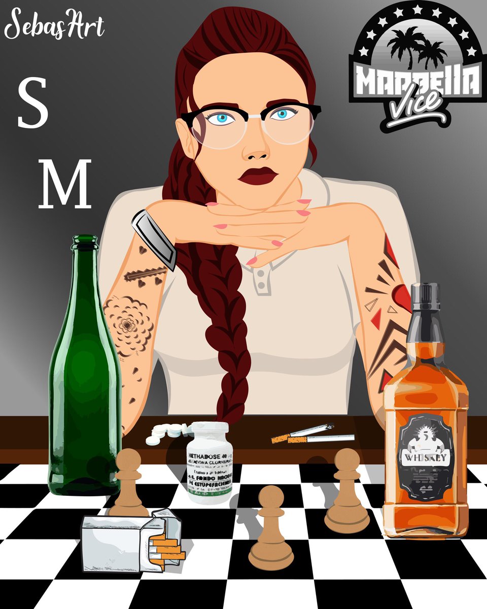 SebasArtStudio's tweet photo. Fan Art de #SaraMiranda inspirado en #QueensGambit♟¿Que versión les gusta más? @IamCristinini
#MirandaCinKuenta #Miranda50 #MarbellaViceFanArt #MarbellaVice 🌴 https://t.co/EDcapcBYnR