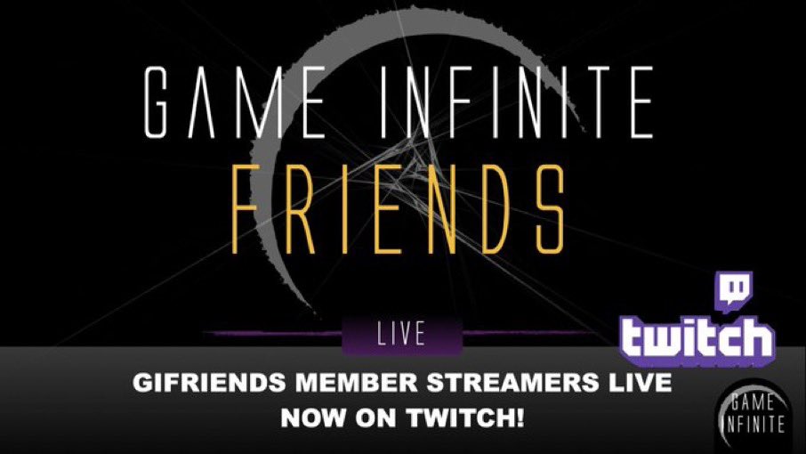 gameinfinite10's tweet photo. #GiFriends LIVE NOW ON #TWITCH #gameinfinite 
•
@pammpann -> #LeagueOfLegends 
•
@cambelna -> #warhammer40k https://t.co/OQaFCqYVLr