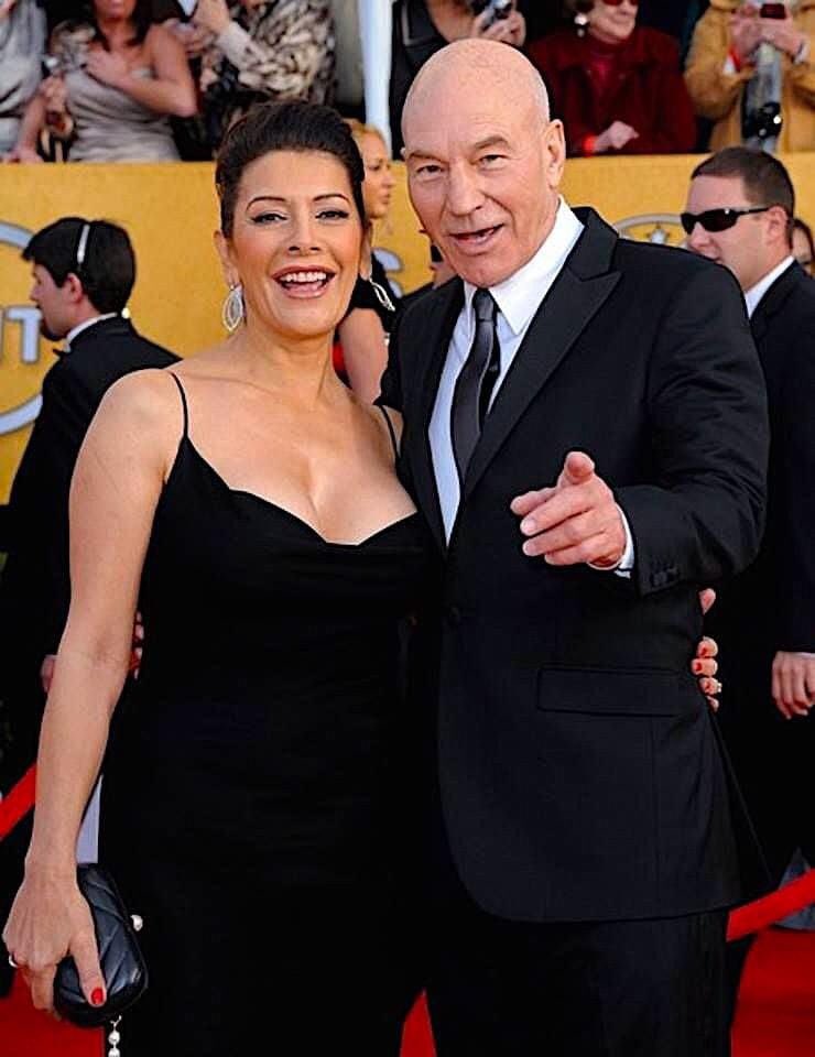 roddenberry's tweet photo. SHARE if this picture makes you happy! 😃😃

#roddenberry #tbt❤️ @SirPatStew @Marina_Sirtis https://t.co/Scdx6oAGPC