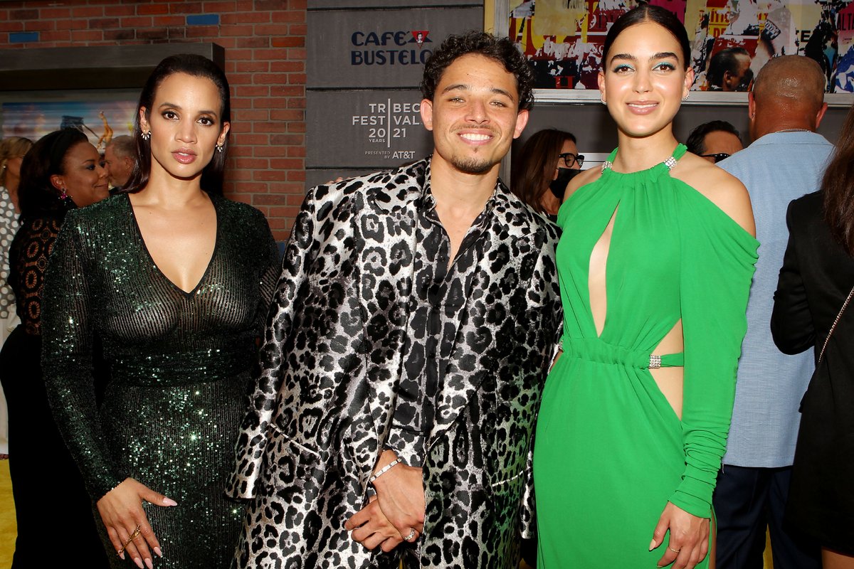 intheheights's tweet photo. Our NYC Premiere last night at @Tribeca was an absolute dream. 😍 Now check out our block on the big screen. 💃 #InTheHeightsMovie is NOW PLAYING. https://t.co/3whtjVLlM5