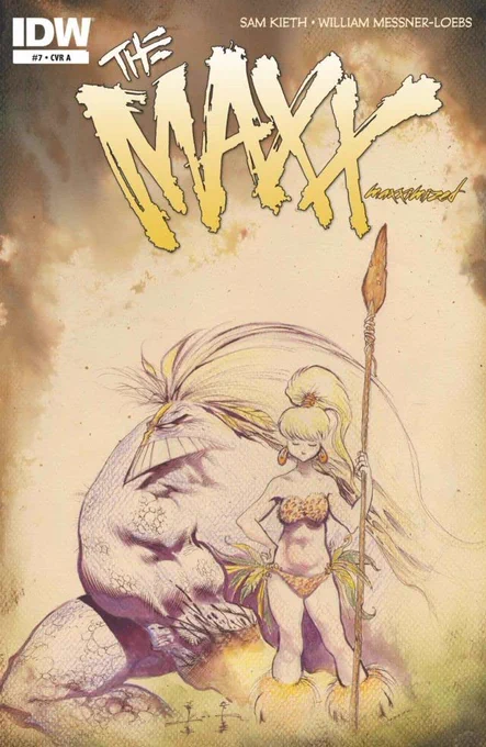 Sam Kieth was such a huge influence on me when I was a teenager 