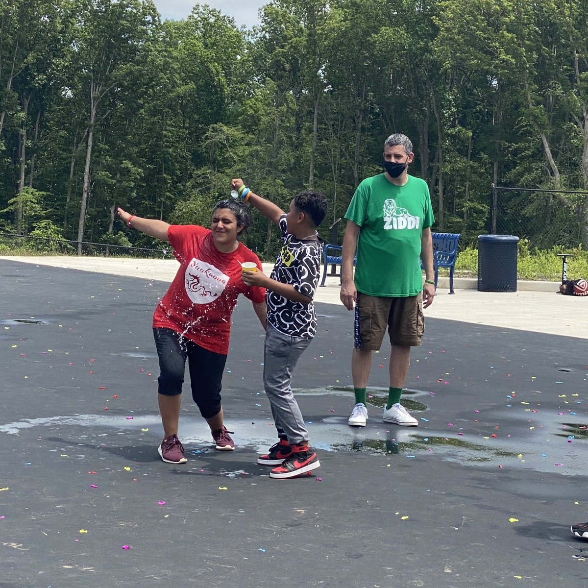 MsAbdallah3's tweet photo. We had so much fun on our last day of school!! Students who met their Dreambox goals got to pop water balloons on us! @greg_machi @CulleyJessie snapped these great snapshots!! #moncure #lastday #SCPSstrong https://t.co/hF8ydgNGnZ
