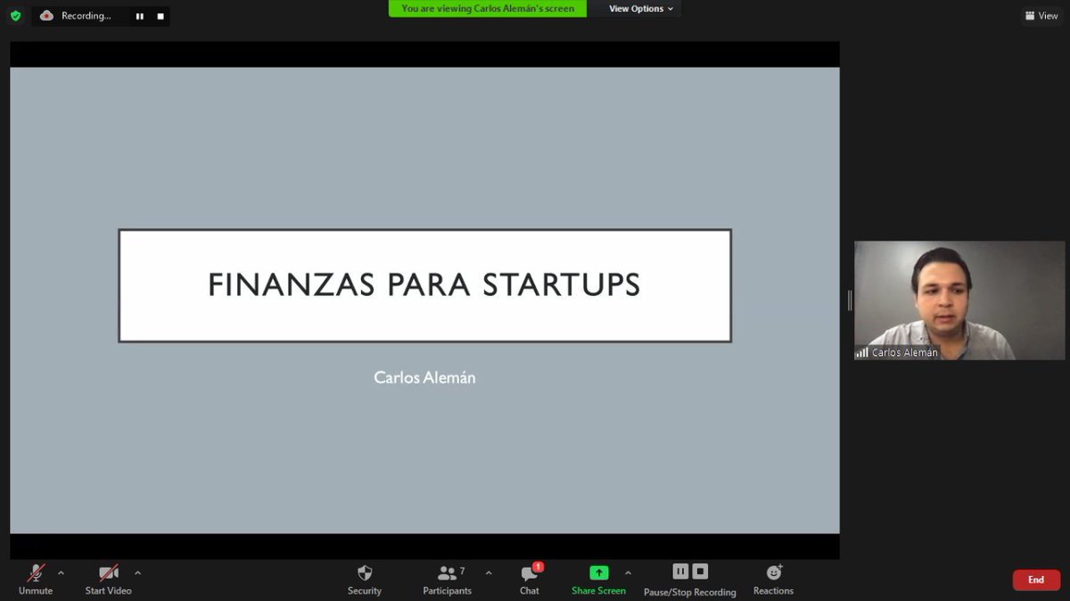 Esta semana tuvimos mentorías  sobre finanzas para startups y obligaciones fiscales, MUCHAS GRACIAS a nuestros dos speakers  Carlos Alemán  y Alfonso Burgos. 
BEAT INCUBACIÓN