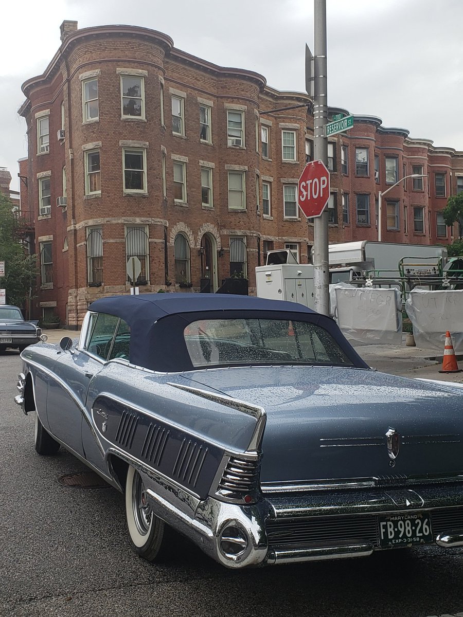 Filming a TV pilot in the #cityoftheday #thistooisbaltimore #reservoirhill. Beautiful neighborhoods make for great sets.