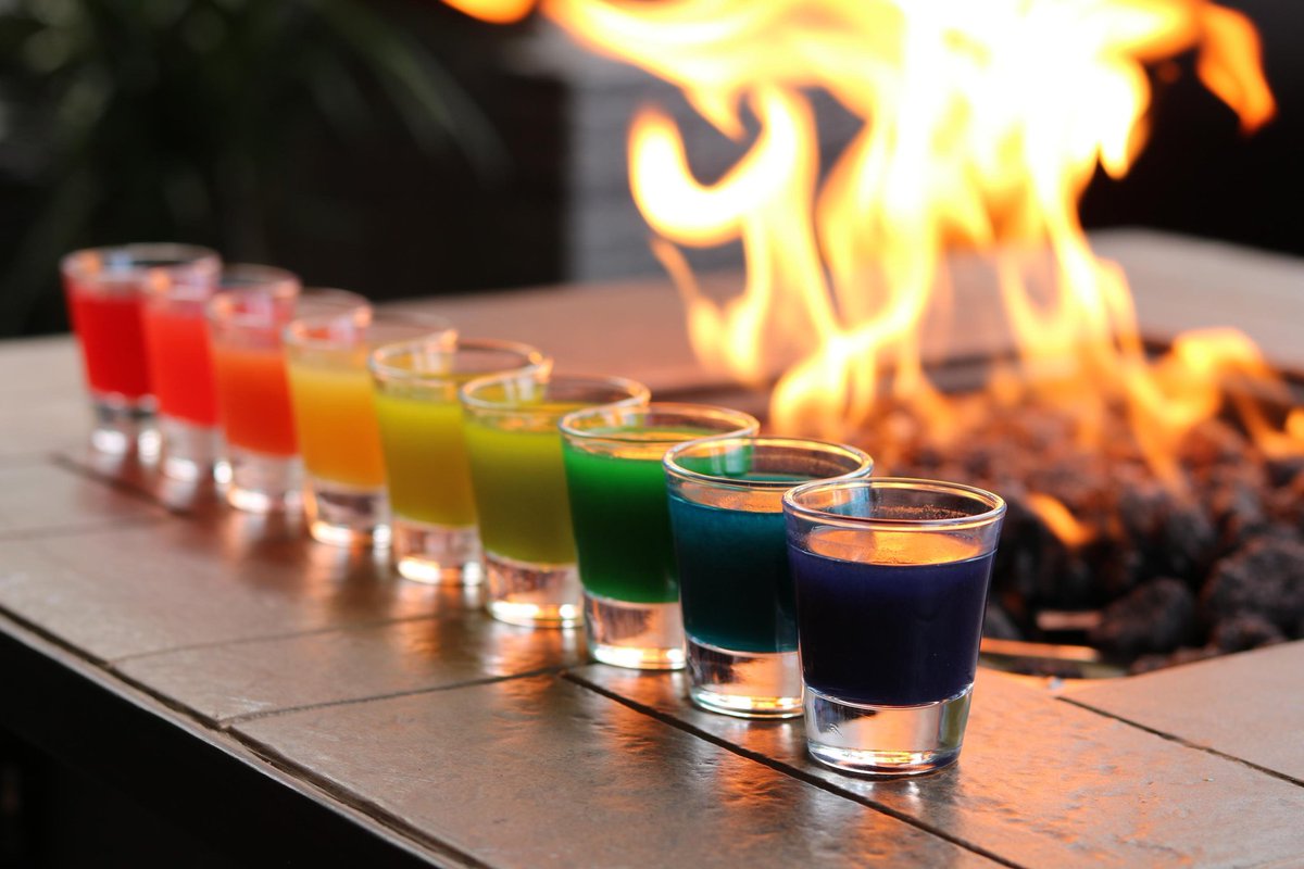 Get over to Lou's and try our Pride Parade (shots!)!! If you can finish the parade in 7 seconds, you get it for free and a koozie!!
Come show your Pride at Lou's!