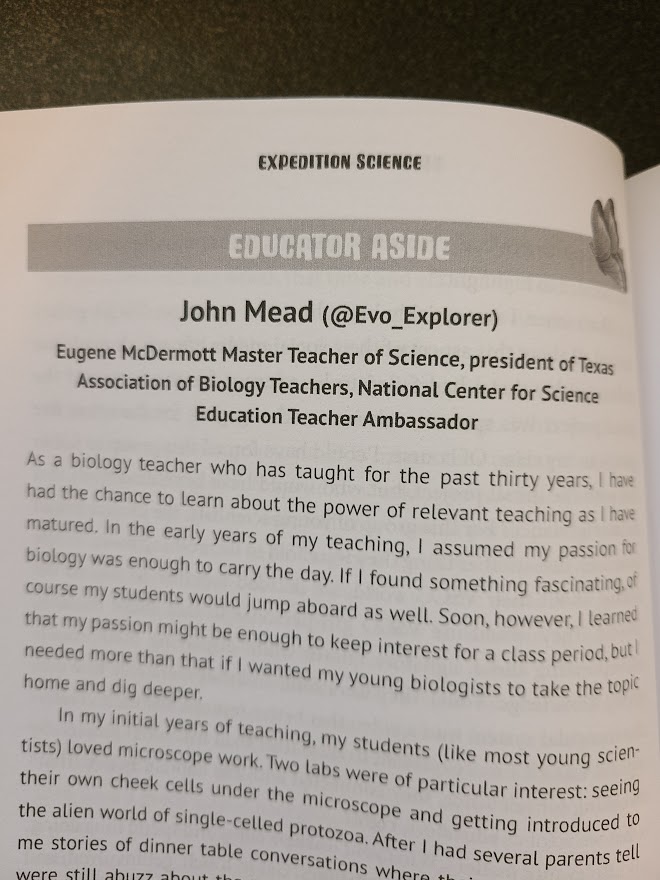 Sky High to get my copy of @schnekser 's #ExpeditionScience  today!  

This is a book about #science #teaching that will genuinely change the lives of teachers!

And you might find a few pages of my ideas mixed in also! 

#dbcincbooks #tlap #scitlap #leadlap #ExpeditionSchnekser