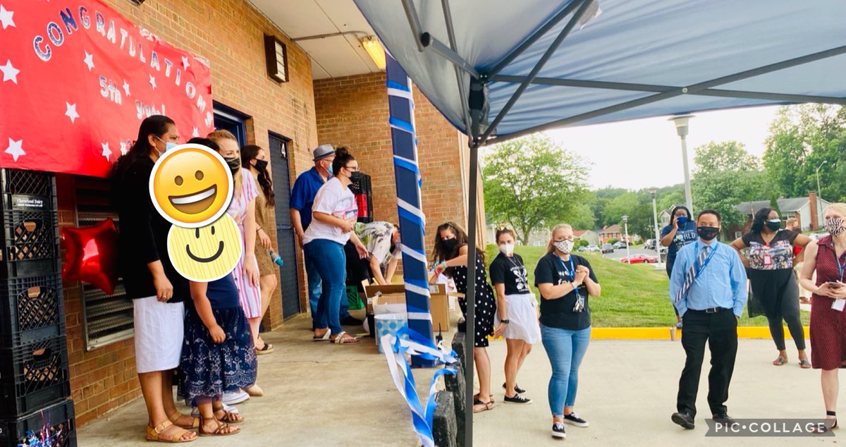 cynthiaslindsay's tweet photo. ❤️ 🤍 💙 Congratulations Fifth Grade STARS! 🌟 We are so proud of our Fifth Graders! 🎉 We’re cheering you onto Middle School! 🎈♥️ It was so great to have @callie_freem back for our Fifth Grade Promotion! ♥️ #NeabscoProud 🌟 @NeabscoPrincip1 @blevecchi @PaulBScott1 @PWCSNews https://t.co/J9U2tW2lSH