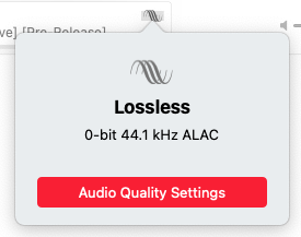 deliriousguy's tweet image. Oh nice! I have a few thousands of CDs ripped in Apple Lossless on my computer and Apple doesn&apos;t mention it. But this album is lossless on Apple Music too, so it notes I&apos;m not streaming it in lossless just for fun. #AppleBug