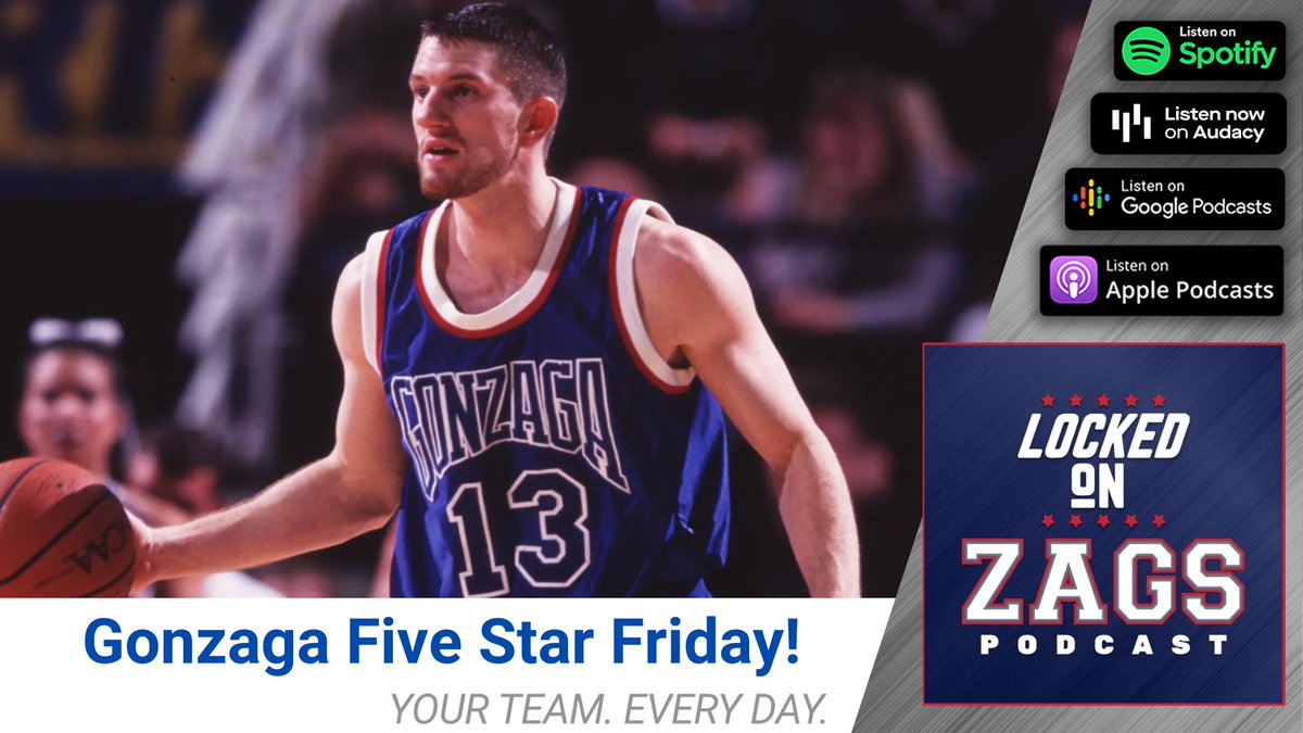 It's another Gonzaga ⭐⭐⭐⭐⭐ Friday!

Awesome interview with Matt Santangelo: Hoopfest, Mike Roth, Stephen Gentry, what it means to be a Zag, and more! 

Download/subscribe: linktr.ee/LockedOnZags