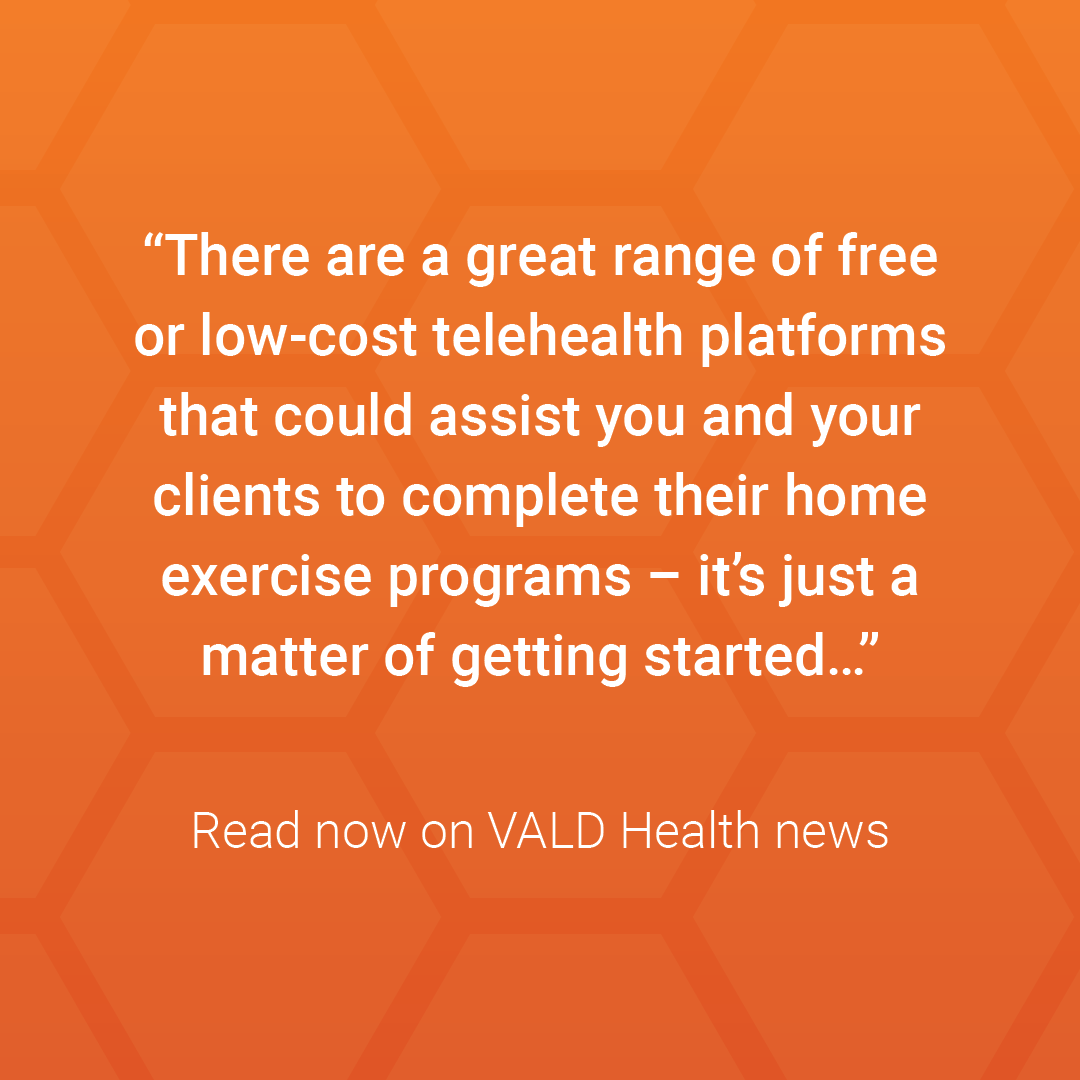 Struggle with clients adhering to their home exercise programs?

Read this article on ways practitioners are able to address this pain point, driven by changes during COVID-19.

 🔗 bit.ly/3pFPxLL