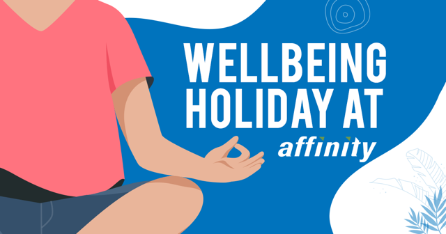 AffinityMediaGr's tweet image. At Affinity, we are fully committed to the mental well-being of our employees &amp;amp; have earmarked June 11 as a ‘Wellbeing Holiday’.
We want our employees to unwind, spend time with family &amp;amp; friends, do what they love &amp;amp; come back refreshed
#WellnessHolidayatAffinity #MentalWellbeing