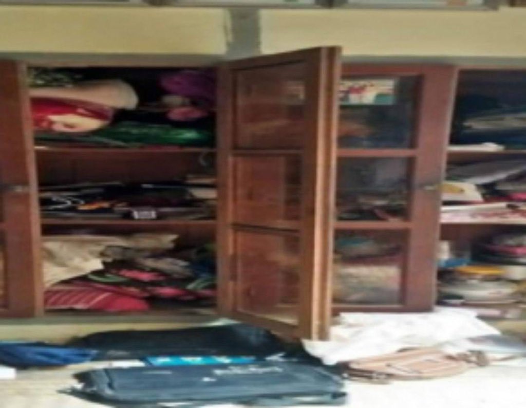 Military Terrorists raided and destroyed people's properties from the houses in Yaw Region, Ayeyarwady on the afternoon of June10. #HelpKayah  #WhatsHappeningInMyanmar