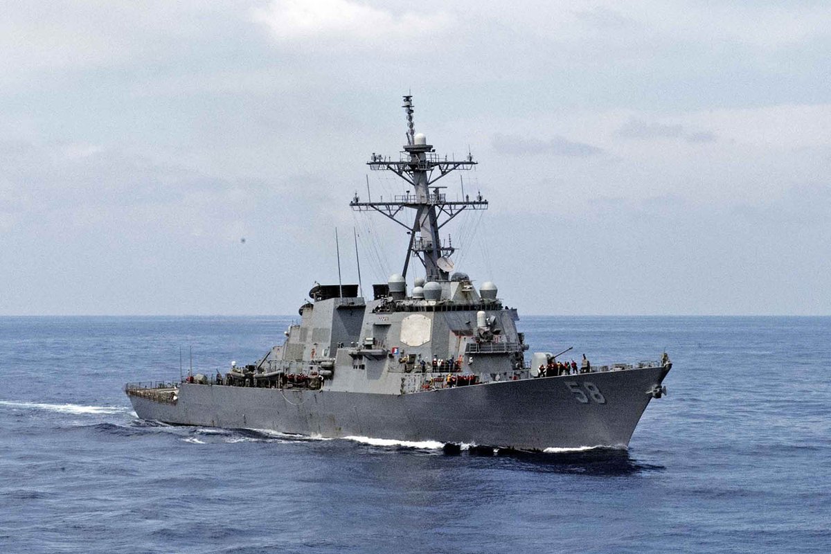 BREAKING: #USSLaboon (DDG58) began its northbound transit into the #BlackSea to conduct #maritimesecurity operations in the region. The @USNavy routinely operates with our @NATO Allies & partners in the Black Sea!
#PowerForPeace