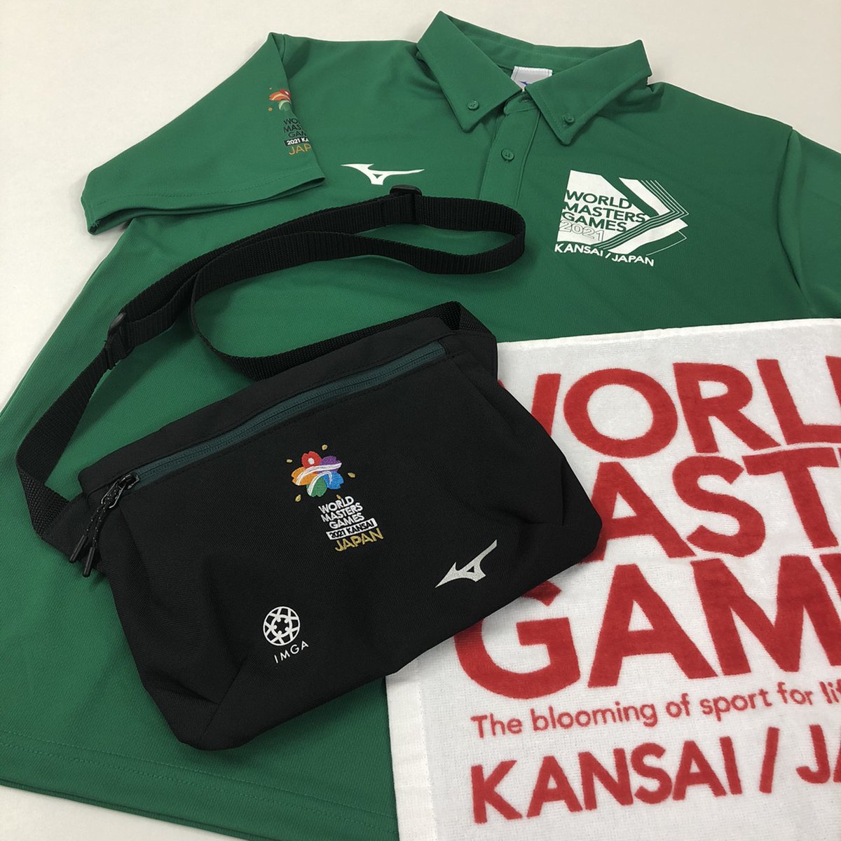 World Masters Games 21 Kansaiワールドマスターズゲームズ21関西 大会ボランティアグッズ 参加者キットに続き ボランティアのみなさまへお渡しするグッズがこちら みなさんの記念になればと Mizunojp さんが想いを込めて制作してくださいました
