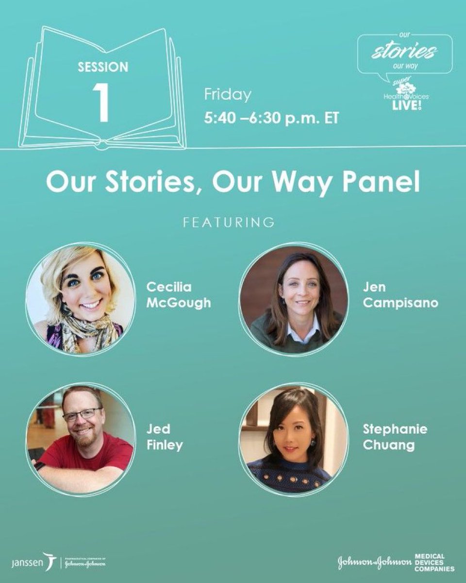 Tune in tomorrow at 2:30 PST to hear us tell our stories, our way and kick off #HealtheVoicesLive for the weekend! Register free → #HealtheVoicesLIVE conference June 11-13, featuring incredible #patient advocates everywhere bit.ly/LIVE2021RSVP