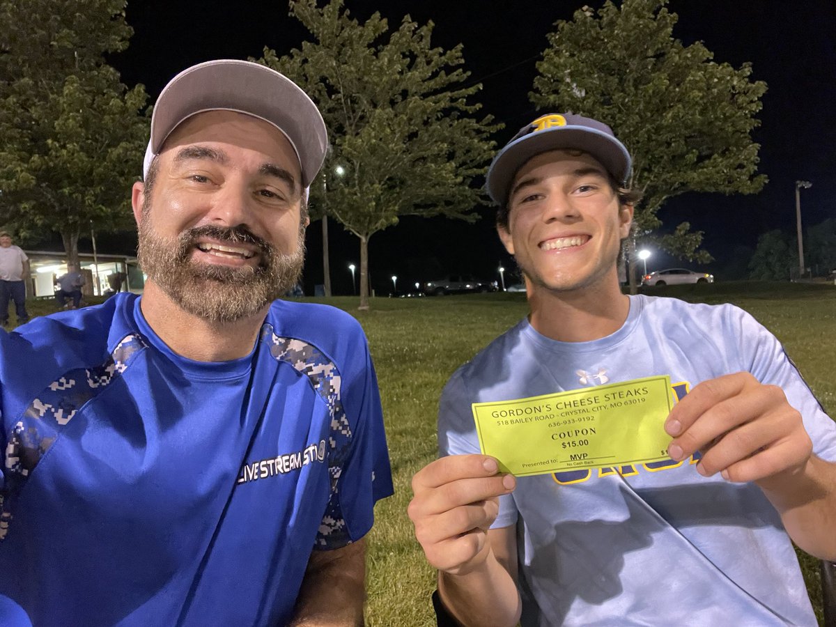 Live Stream STL (@livestreamstl) on Twitter photo Caleb Coleman powers DeSoto American Legion Baseball past Rock Memorial Baseball Post 283 13-2 with his first Grand Slam! He was our Gordon's Cheesesteaks Player of the Game!!! <a href="/RockPost283/">Rock Post 283</a> Caleb Coleman powers DeSoto American Legion Baseball past Rock Memorial Baseball Post 283 13-2 with his first Grand Slam! He was our Gordon's Cheesesteaks Player of the Game!!! <a href="/RockPost283/">Rock Post 283</a>