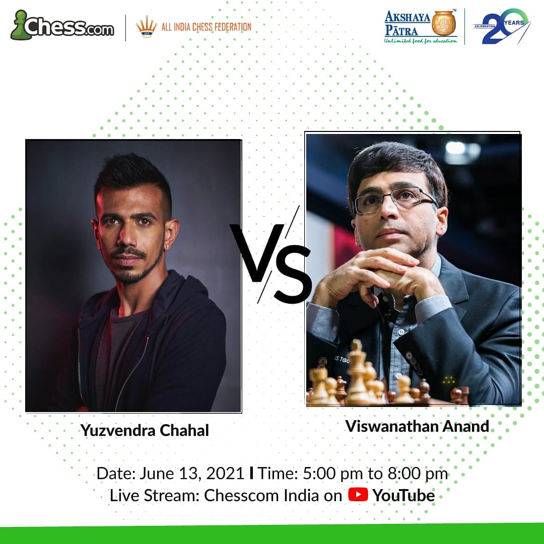 How good is Yuzvendra Chahal at chess?