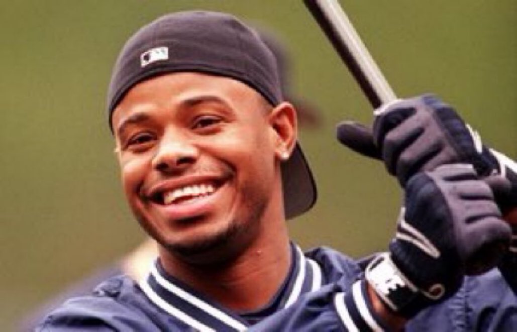 Baseball Quotes on X: A couple things I'm going to be remembered for: the backwards  hat and the swingand the smile. -Ken Griffey Jr.   / X