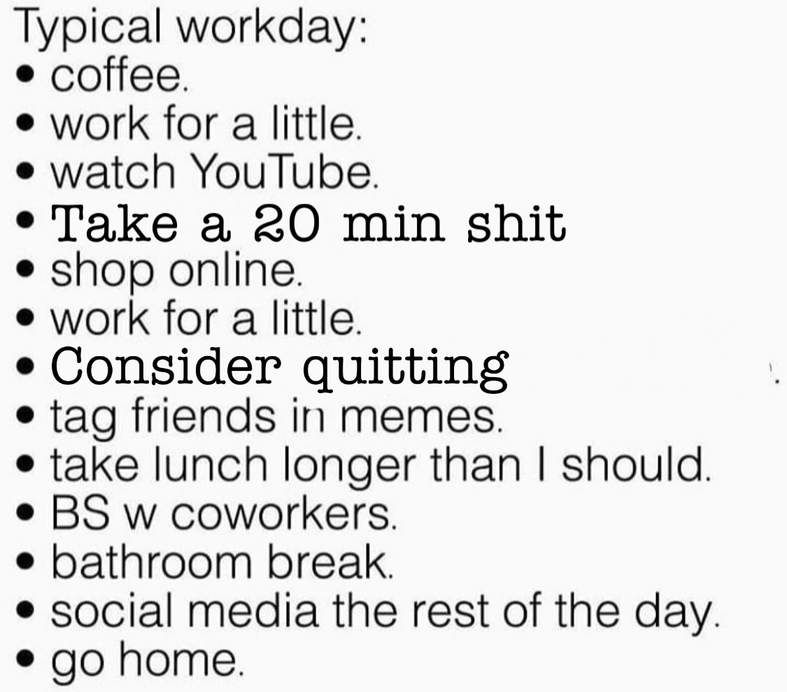 hardcorecomedy2's tweet image. Same, just a few more bathroom breaks.