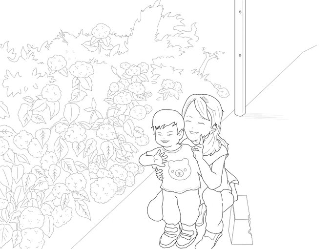 デジタル途中経過。

#イラスト 
#絵描きさんと繋がりたい 
#イラスト好きさんと繋がりたい 
#イラスト練習中 