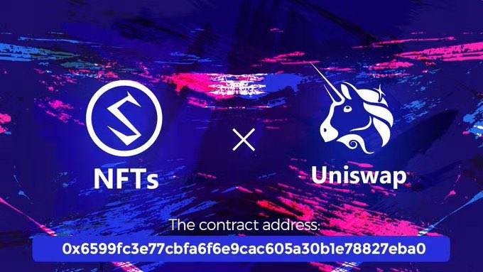 Pang8341's tweet photo. NFT industry is developing at high speed, and people are realizing the posibility of NFT. Therefore, any cryptocurrency investor must consider how to get into NFT boom.
NFTs contract address(Uniswap): 0x6599fc3e77cbfa6f6e9cac605a30b1e78827eba0
@NFTs_Group https://t.co/Qq13DG2EwC