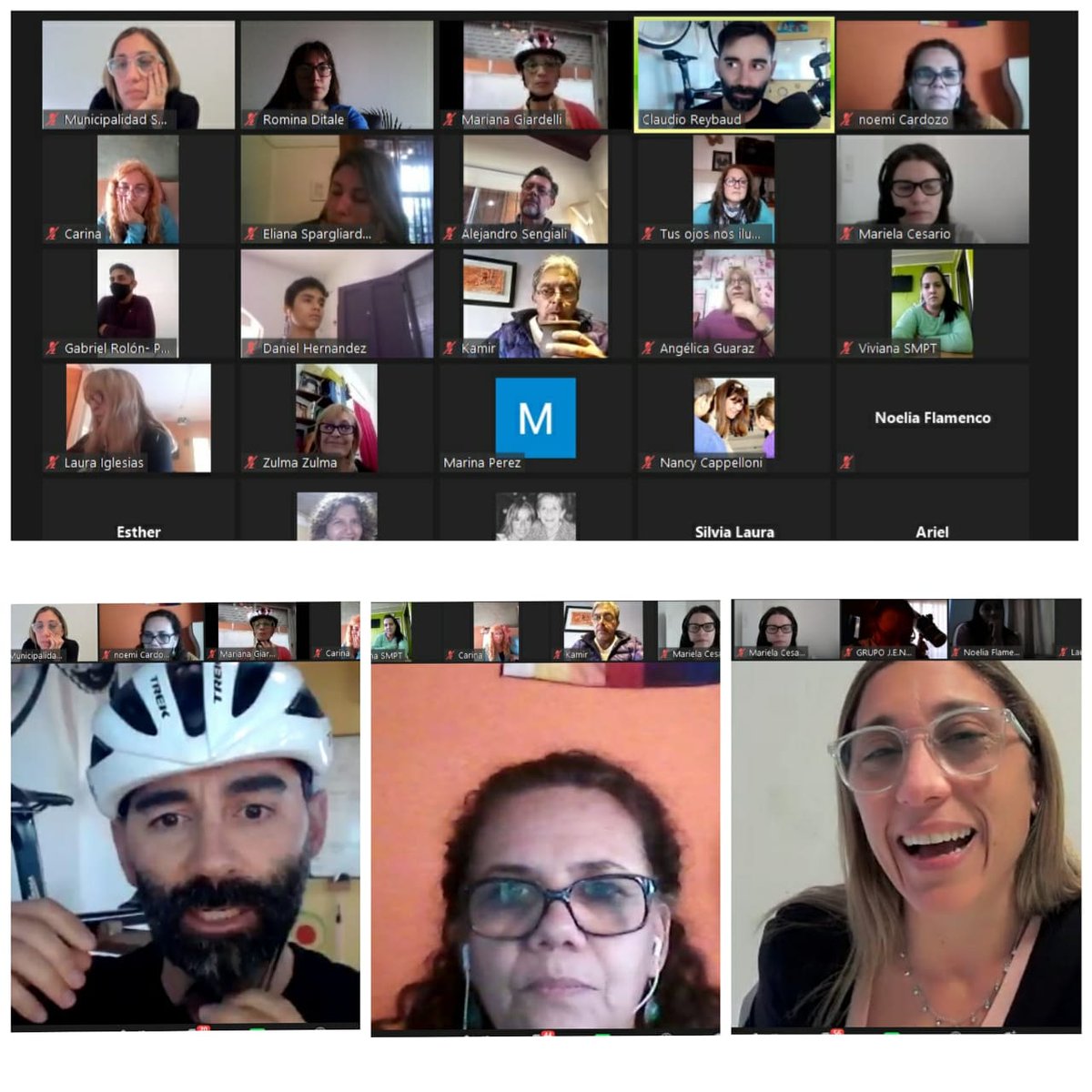 En el dia de la #SeguridadVial participamos del Conversatorio  "Hacia una movilidad sustentable" organizado por <a href="/sanmartingob/">San Martín</a> y <a href="/FamiliaresV/">Familiares_vialessanmartin</a>

Creemos que generar consciencia respecto a este tema e involucrarnos es importante.

La  Seguridad Vial la hacemos entre todxs 🙌