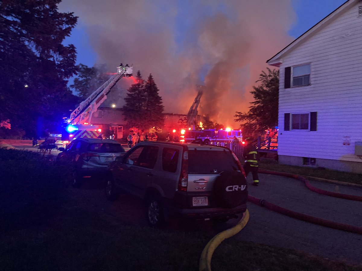 I’m at the scene of a very bad fire. Lots of property damage. So far I am not aware of any personal injuries. Location is near the <a href="/Reliefsin/">Relief's In</a> Hoses are stretched from O’Connell Park. This is bad.