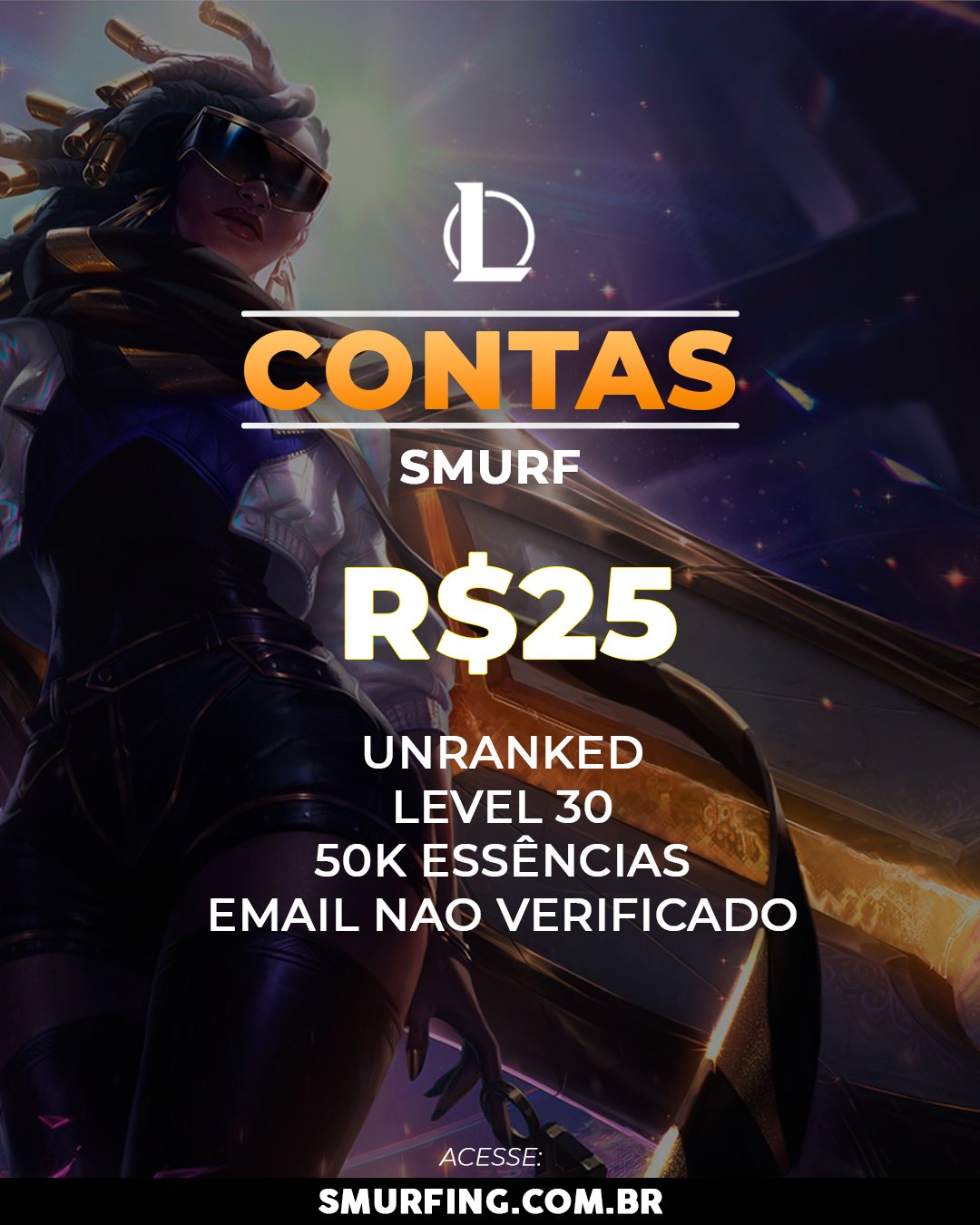 Contas  Valorant Smurfs