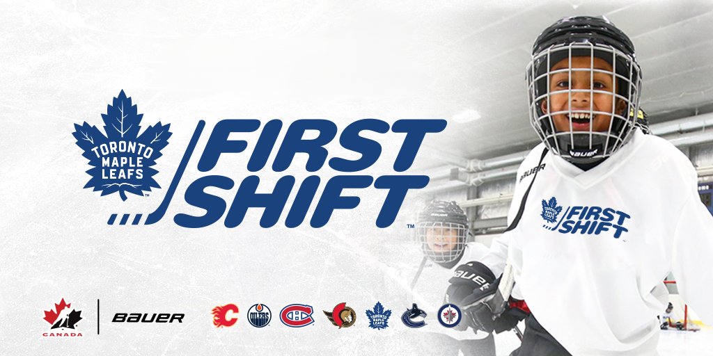 brantfordminor's tweet photo. No Equipment? No Experience? No Problem. For children between the ages of 6 – 10, the Toronto Maple Leafs First Shift could be the hockey program for you! Registration opens June 15 at Noon. To learn more, visit https://t.co/MOsXjL0kzP #FirstShiftHockey #99ersFirstShift https://t.co/n3rlAlLO76