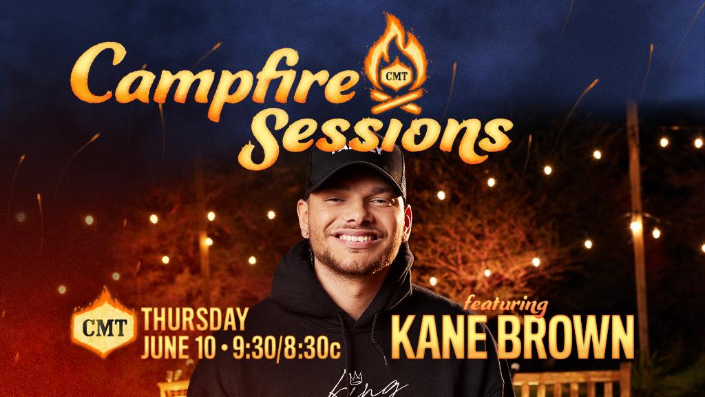 CMT's tweet image. Get ready for this dynamic mashup of @kanebrown and @RestlessRoad on #CMTCampfireSessions NOW! 💥