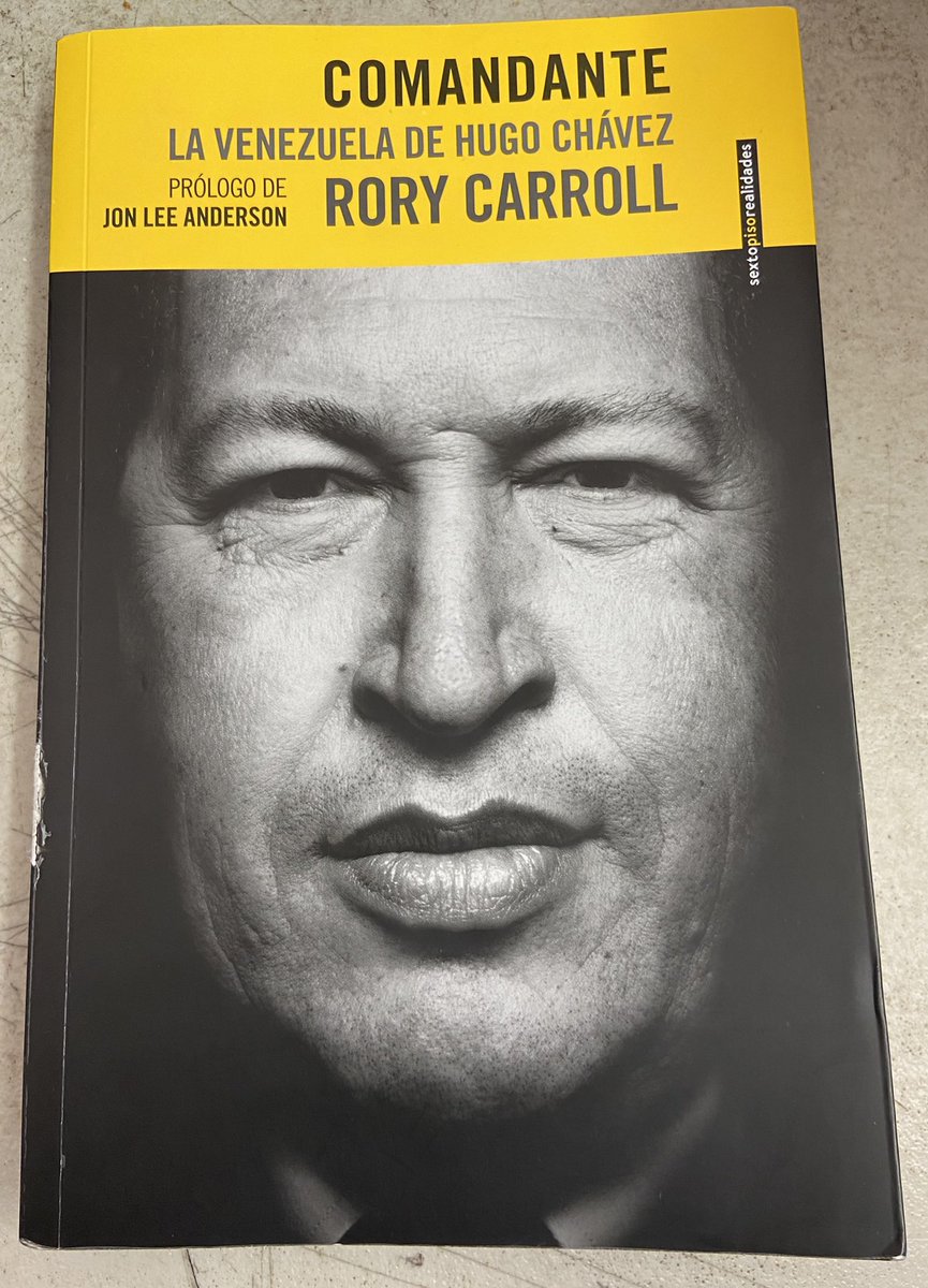DestripaLibros's tweet photo. COMANDANTE 
La Venezuela de Hugo Chávez 

Autor
Rory Carrol

Editorial
SextoPisoRealidades

7/10 https://t.co/lnx6I8jGN6