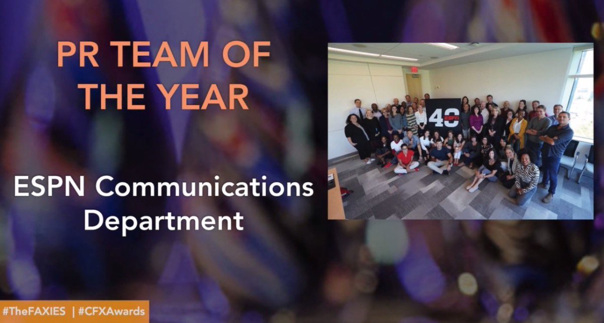 amyuf's tweet photo. (Subtle) humblebrag. 

This is an incredible team and I’m so proud to be a part of it. 

#TheFaxies https://t.co/2v4Mwrzd7D