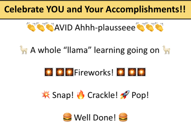 MsJJoung's tweet photo. Thank you @AVID4College for an amazing Science #aviddigitalxp #digitalxp these last three days with some fun ways to give our eyes a break from all the screen time! @SchurzAVID @CarlSchurzHS https://t.co/Gefo3MRYlV