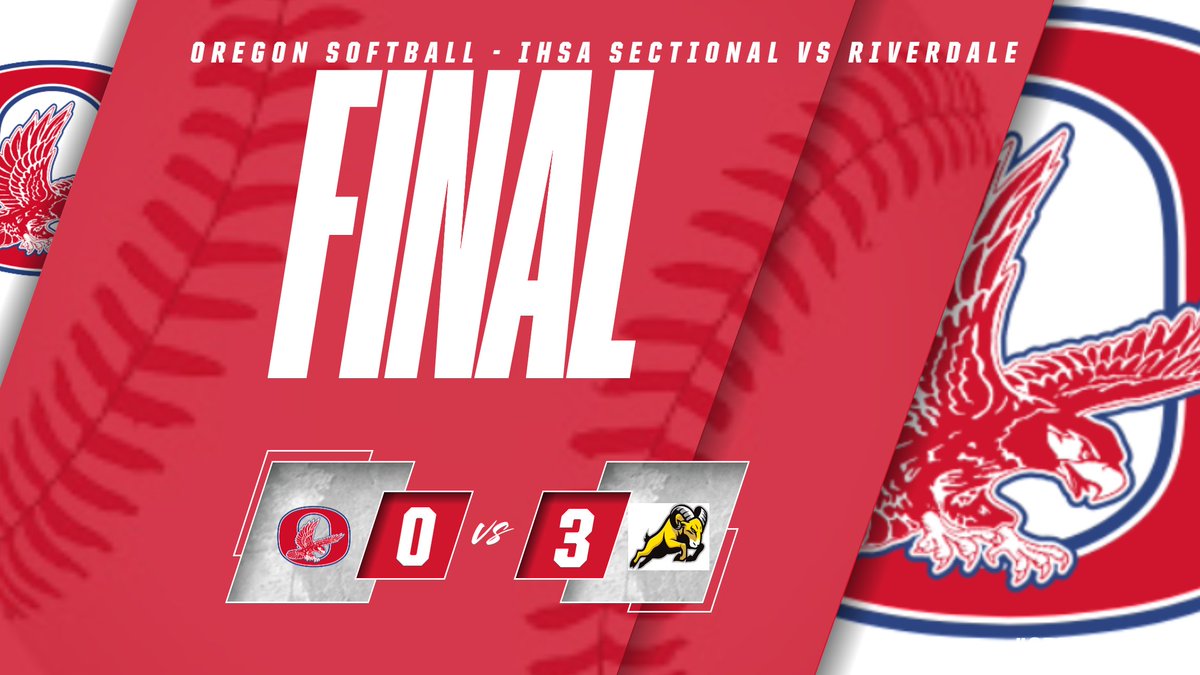 OregonHawks's tweet photo. Great season comes to end for OHS softball with Sectional Final loss. Sweet Sixteen &amp; 24 wins- great season girls! https://t.co/BLkNQ2RDTi